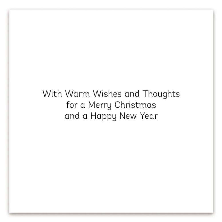 GBCC Charity Christmas Cards Pack of 10, Carols Around the Tree Design, Foil Finish - Image 2