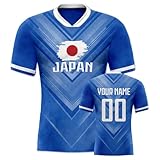 Custom 23/24 Japan Soccer Jersey Fans Gifts Personalized Name Number Sports Soccer Uniforms Shirts for Men Women Youth