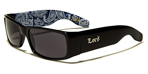 Locs 4 Pack 06 1 Black & 3 Bandana Print NB3
