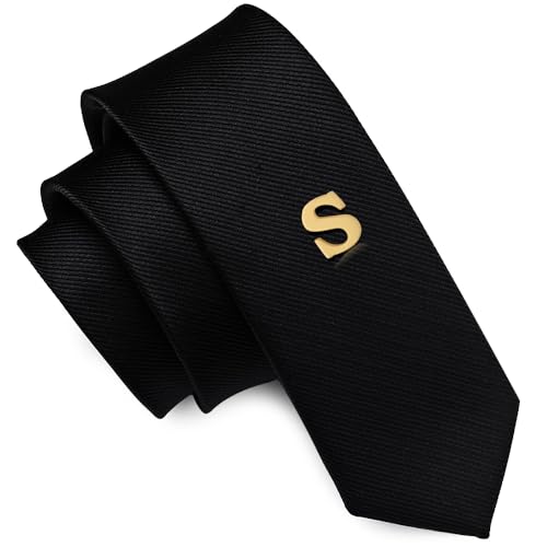 Image of HONEY BEAR Mens Womens Initial Alphabet Letter Lapel Pins Collar Badge Brooches for Business Wedding Graduation Gift Matte Gold 0.59 inches