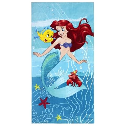 Jerry Fabrics Disney Ariel Bath Towel Beach Towel 70 x 140 cm Cover