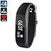 Price comparison product image Fitness Tracker Lenovo HW01- Bluetooth 4.2, Heart Rate Monitor, Sleep Monitor, Pedometer, Call Reminder, IP65, 0.91 Inch OLED