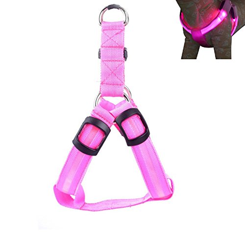 Futaba Dog LED Harness Flashing Light 3 Mode - Pink - Small (B0792TKHXL) Amazon Price History, Amazon Price Tracker