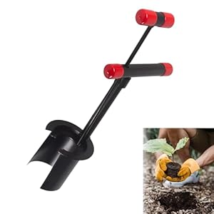 Bulb Planter Tool, Hand Seedling Transplanter Garden Digging Tool for Planting Transplanting Fruit Tree