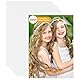 25 Stück Kaltlaminierfolie, A4 Selbstklebende Laminierfolie, Transparent Kaltlaminierfolie, Selbstklebende Wasserdichte Laminatfolien für Fotos, Exemplare, Menüs, DIY-Handbuch