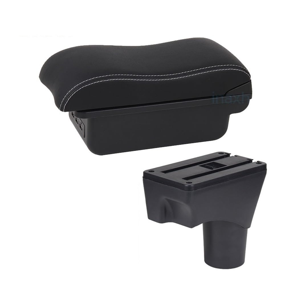 AIERDEYP Car Armrest Box For Nissan For March Micra K13 For Sunny 11-16