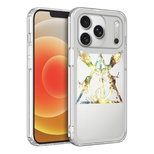 Coque iPhone 17 Pro transparente TPU souple antichoc protection téléphone Harry-Magic-4 rayures