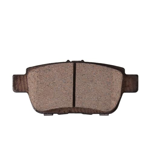 Image of Detroit Axle - Rear Ceramic Brake Pads with Hardware Set Replacement for 2009-2014 Honda Ridgeline Acura TL - 4pc Set