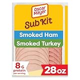 Oscar Mayer Sub Kit with Extra Lean Smoked Ham & Extra Lean Smoked Turkey Breast...