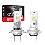 NUROTA H7 Halogen Scheinwerferlampe 12V 55W 6000K Weiß – H7 Lampen Auto für Frontscheinwerfer – Klare Sicht bei Nachtfahrten und Regen – Passend als Ersatz für Autoscheinwerfer – 2 Stück