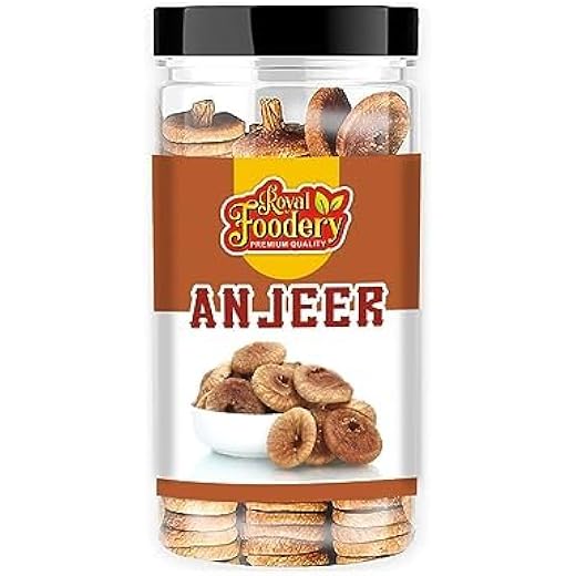 Royal Foodery Anjeer Figs - Nutritious Dryfruits 500gm