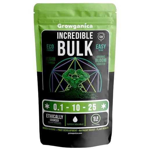 Bloom Booster, Incredible Bulk 0.1-10-25 Certified Vegan OMRI Listed Organic Plant Food (1lb)
