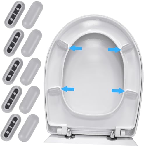 HOLIDYOYO Toilet Seat Covers for Warmth Heavy Duty Gaskets Universal Seat Risers Cushioning Pads