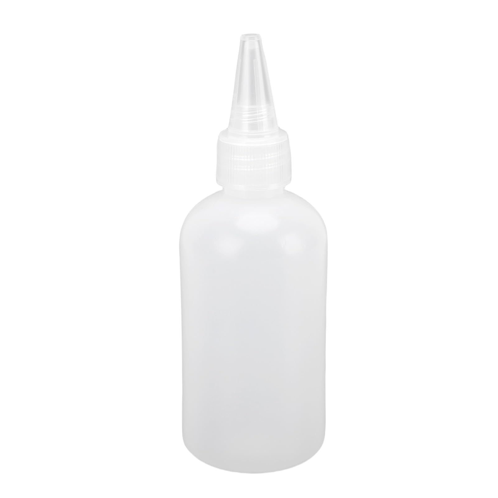 Naroote 60 szt. Plastikowe Butelki Wyciskane o Pojemności 100 Ml ze skalą, Puste Butelki z Dozownikiem Przypraw z zakrętką do Oleju Spożywczego, Sosu, Farby, Kleju