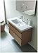Duravit DS649505343 DS6495 DuraStyle 45" Single Wall Mounted Wood Vanity Cabinet Only - Less Vanity Top