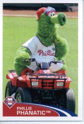 2012 Topps Baseball MLB Sticker #192 Phillie Phanatic