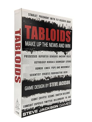 Steve Jackson Games Tabloids Party Game, for 3 to 30 Players, Ages 14+