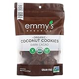 EMMYS Organic Dark Cacao Macaroons, 6 OZ