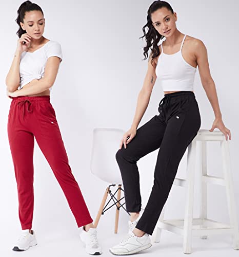 Image of Modeve Women Track Regular Fit Pants