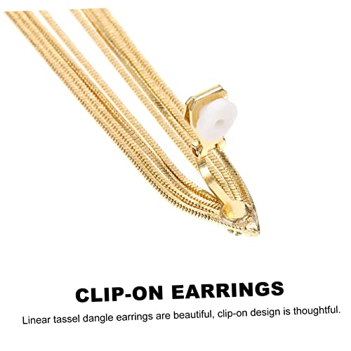 Boucles d'oreilles de serpent à clip anti-douleur pour oreilles non percées - 6