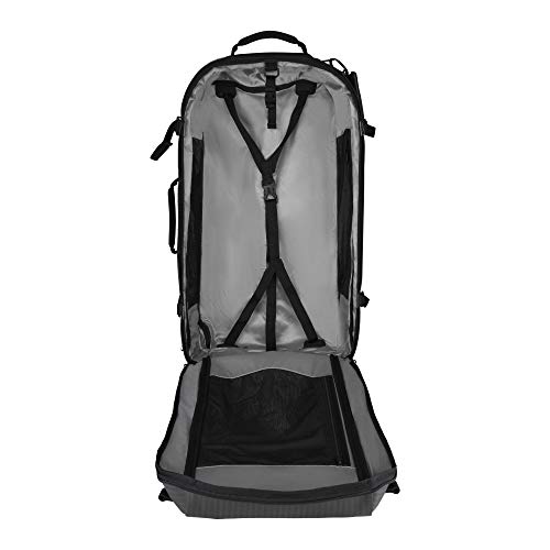 Victorinox VX Touring Wheeled Water Repellant Duffel Bag, Black, Checked, Large (29