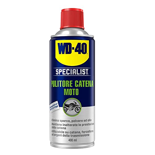 Wd-40 Specialist Moto Pulitore Catena, Spray, 400 Ml