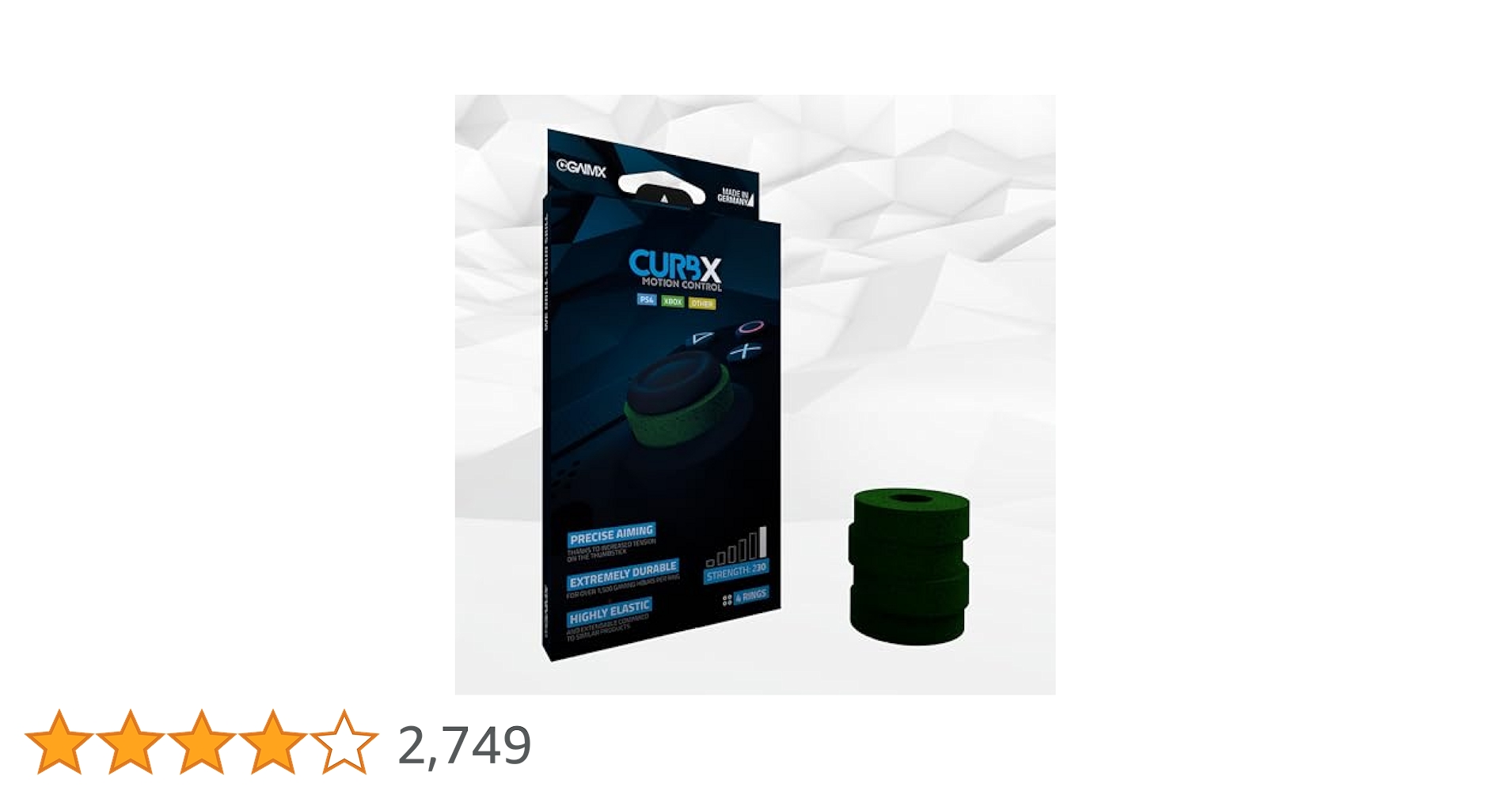 GAIMX エイムリング モーションコントロール CURBX 230(ベリーハード) PS4 switch Proコントローラー xbox one SCUF PCパッドに使用可 国内正規 dwos6rj Amazon.co.jp: GAIMX エイムリング モーションコントロール
