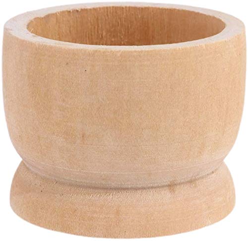 12-Pack Wooden Egg Cup Holders Unfinished Wooden Egg Stands For Kids Craft Easter Birthday Baby Shower Party Supplies #TOP1