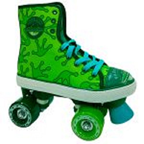KRF The New Urban Concept PATÍN Park City Quad Canvas Frog, Unisex niños, Multicolor (Multicolor), 30/31