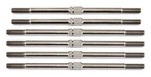 Associated T4 FT Titanium Turnbuckle Set Silver, 1283