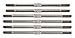 Team Associated 1283 FT Titanium Turnbuckle Set Blue T4