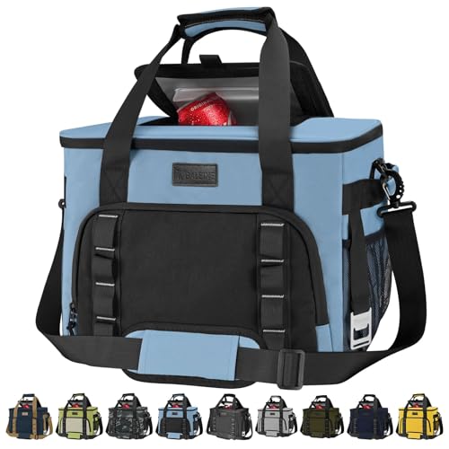BALEINE Extra Large Soft Cooler Bag, Portable Leakproof Cooler, 40/60 Cans Volume for Beach...