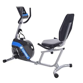 Stamina Premier Recumbent Exercise Bike Bluetooth Connected Smart Bike w/Smart Workout App, No Subscription Required – Stationary Bike for Home w/Large, Adjustable, Comfortable Seat