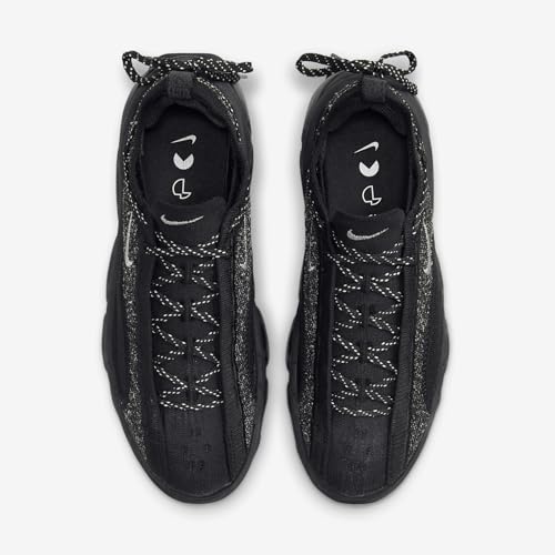 Nike Flyknit Bloom Women's Shoes (FD2149-004, Black/Black/Metallic Silver) Size 84