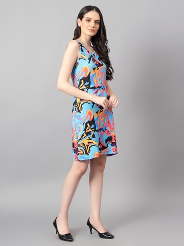 Image of KOTTY Women's Bodycon Above The Knee Dashing Designs Bright Mirage Dress