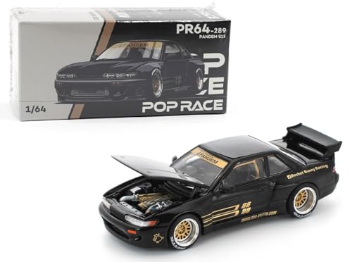 1:64 Diecast Model Car Compatible with Nissan Silvia S13 Pandem