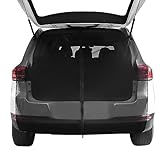 Breathable Mesh Magnetic Car Tent for UV Sun Protection Ventilation Privacy Protection Tailgate Mosquito Net for SUV MPV (XL)