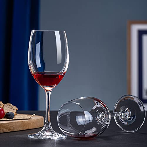 Eventpartener 2 Pack Wine Glasses, 10 Oz Crystal Red Wine Wine Glasses With 2 Wine Stoppers Long Stemmed Drinking Glasses For Champagne, Cocktail Glasses, Wine Accessories, Wine Gifts #TOP3