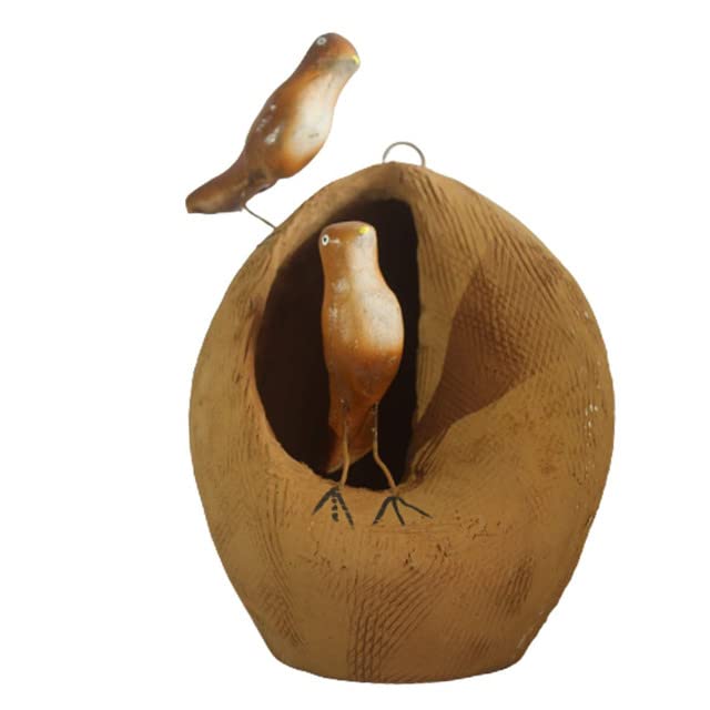 Artesanato Casa de João de Barro Decoração, Cerâmica Colorida, Es...