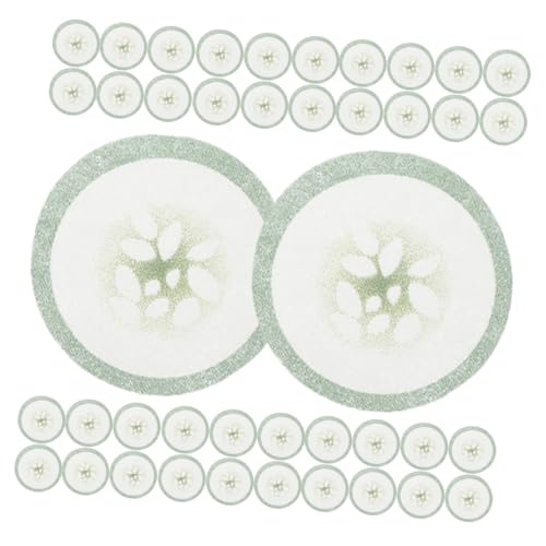 minkissy Depuffing Eye Patches Cucumber Print Non-woven Women Eye Care Pads 200pcs