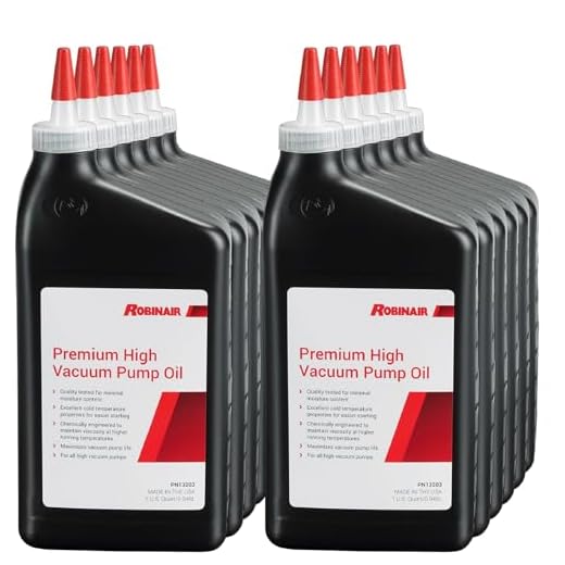 Premium High Vacuum Pump Oil by Robinair
