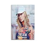 Poster, Motiv: Iggy Azaleen-Druck, Albumcover, signiert, 