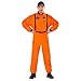 Small Adult's Orange Astronaut Costume