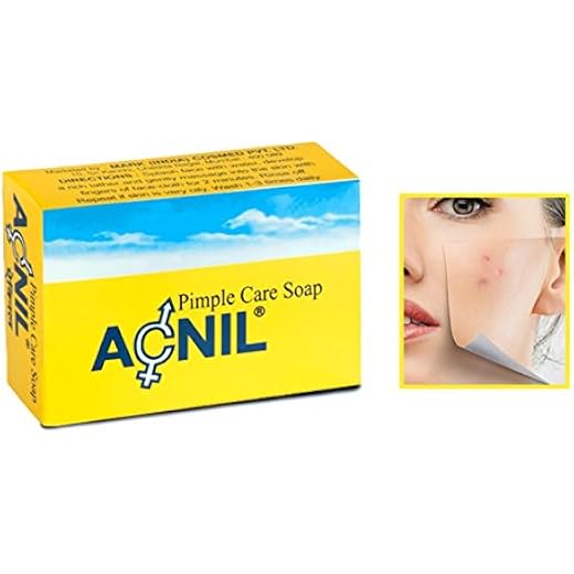 Acnil Pimple Care Soap - Dermatologist Recommended 75g