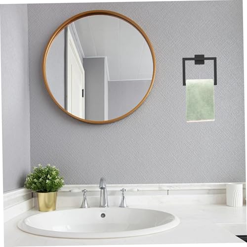 Soporte de toalla de mano de acero inoxidable con acabado negro mate premium 3