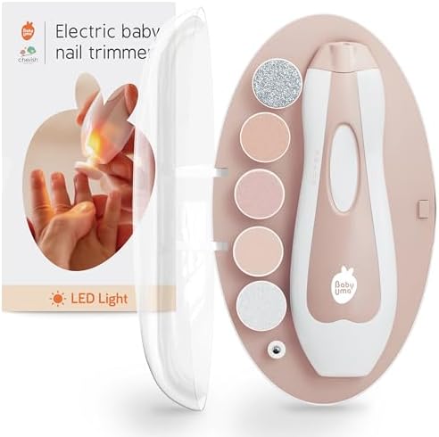 Baby Uma LED Baby Nail Trimmer Electric - Auto-Safety Stop Baby N...