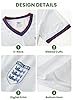 ERECT PEAK Men's Football Cup Breathable Shirt Casual Comfortable Jersey Durable England T-Shirt White XXL #3