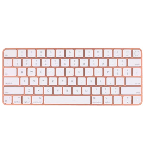 Image of Apple Magic Keyboard with Touch ID for Mac Models with Apple Silicon [Lightning Port] (US English) Orange (Renewed)