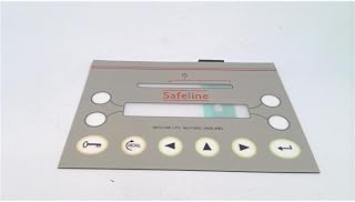 RADWELL RAD-KPD-30502341 158MM X 113MM, 23MM Wide, Cable 89MM W/9 Wires, for Select METTLER Toledo/SAFELINE Models, Grey, KEYPAD Membrane