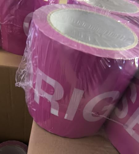 Ruban Adhésif Rose Grosse Largeur 100mm ORIGINAL SEAL à Haute Résistance | 18 Rouleaux de Garantie